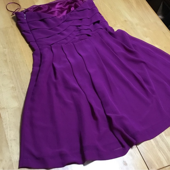 Purple Express Mini Cocktail Dress - Picture 6 of 7